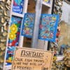 Bedrukte houten mandjes voor Fish Tales met eigen full colour ontwerp – gepersonaliseerde cadeauverpakking van The Packery